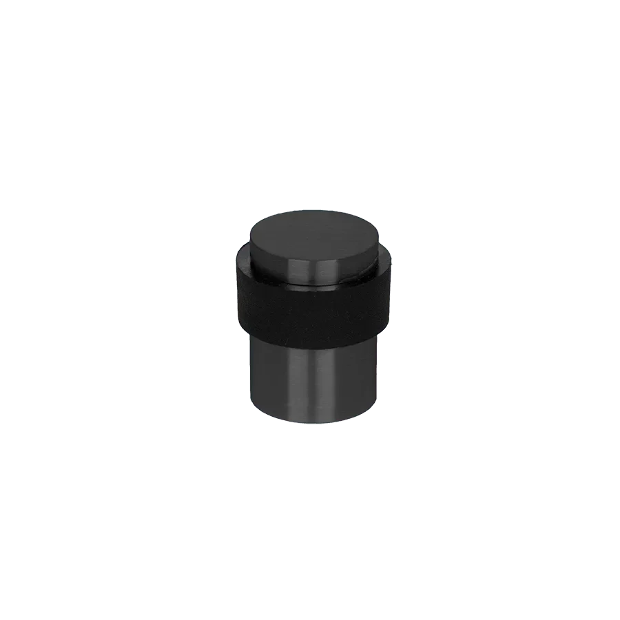 Linnea DS-30 Floor Mount Door Stop, 25mm diameter Satin Black