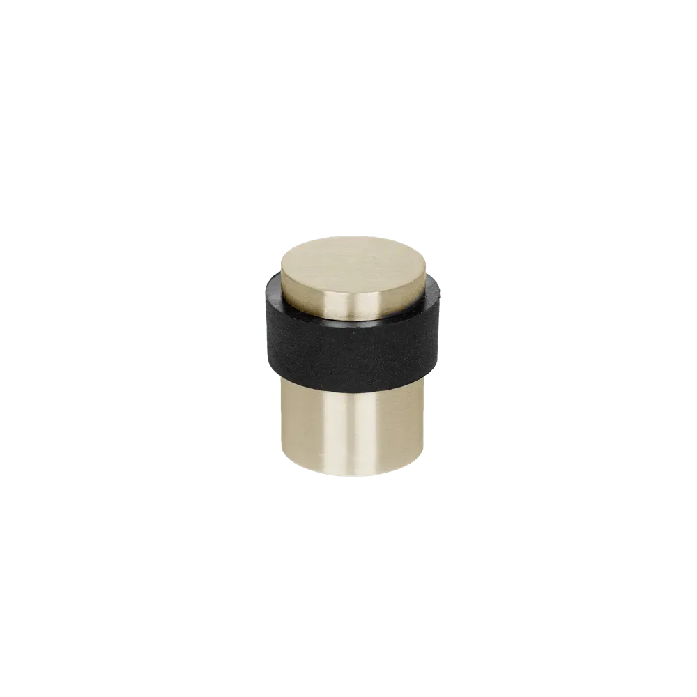 Linnea DS-30 Floor Mount Door Stop, 30mm diameter Satin Brass