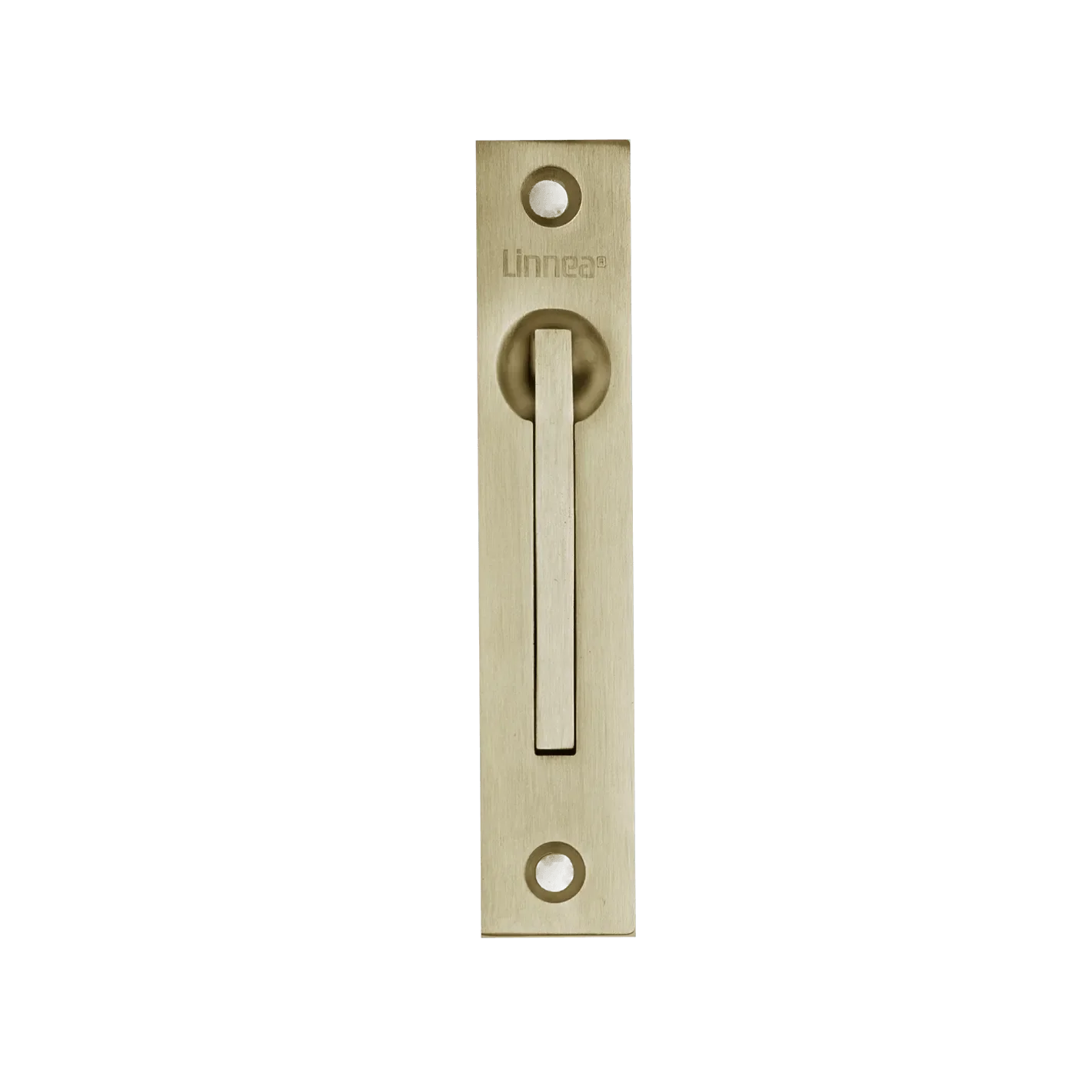 Linnea EP-300 Pocket Door Edge Pull Satin Brass
