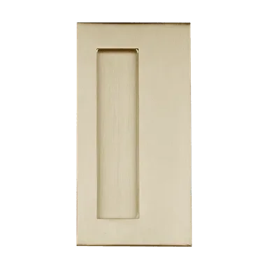 Linnea FPS-160 Recessed Pull in Satin Brass finish