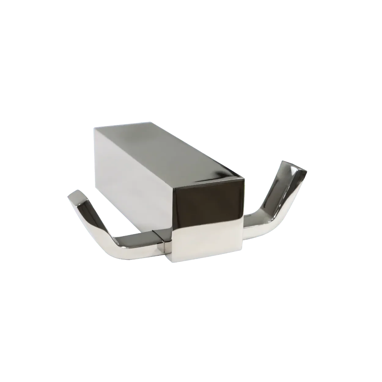 Linnea HK-144D Wall Mounted Double Robe/Towel Hook in Polished Stainless Steel finish