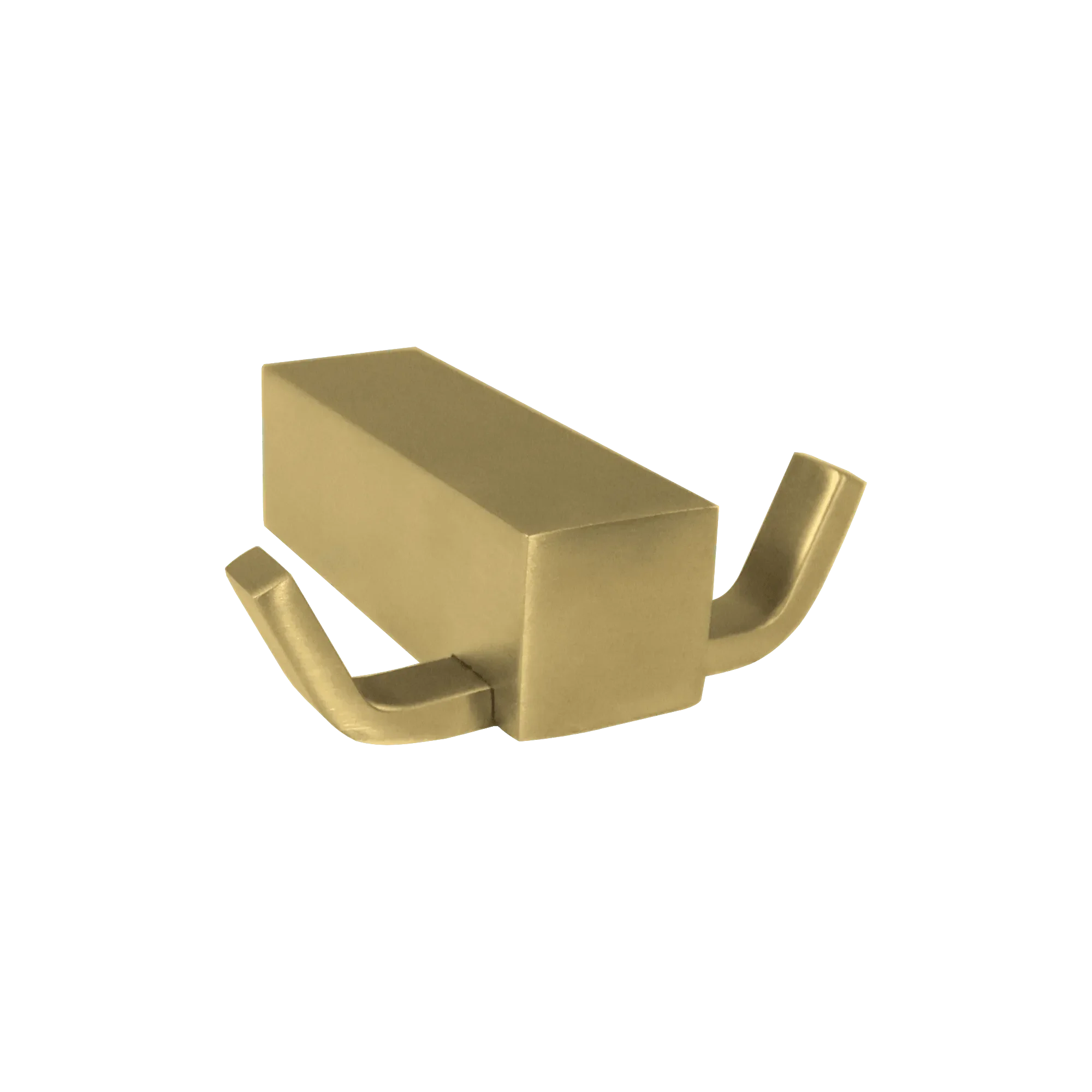 Linnea HK-144D Wall Mounted Double Robe/Towel Hook in Satin Brass finish