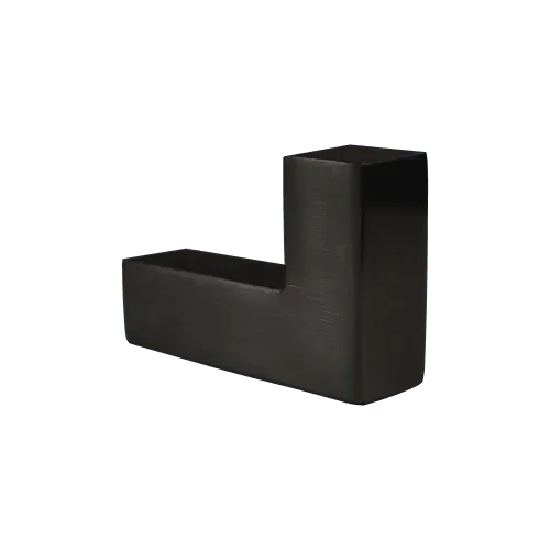 Linnea HK-144S Wall Mounted Single Robe/Towel Hook in Satin Black finish
