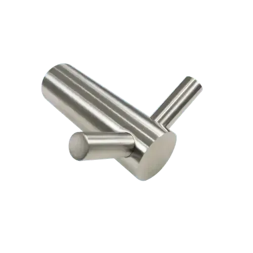 LinneaLinnea HK-155D Wall Mounted Double Robe/Towel Hook in 