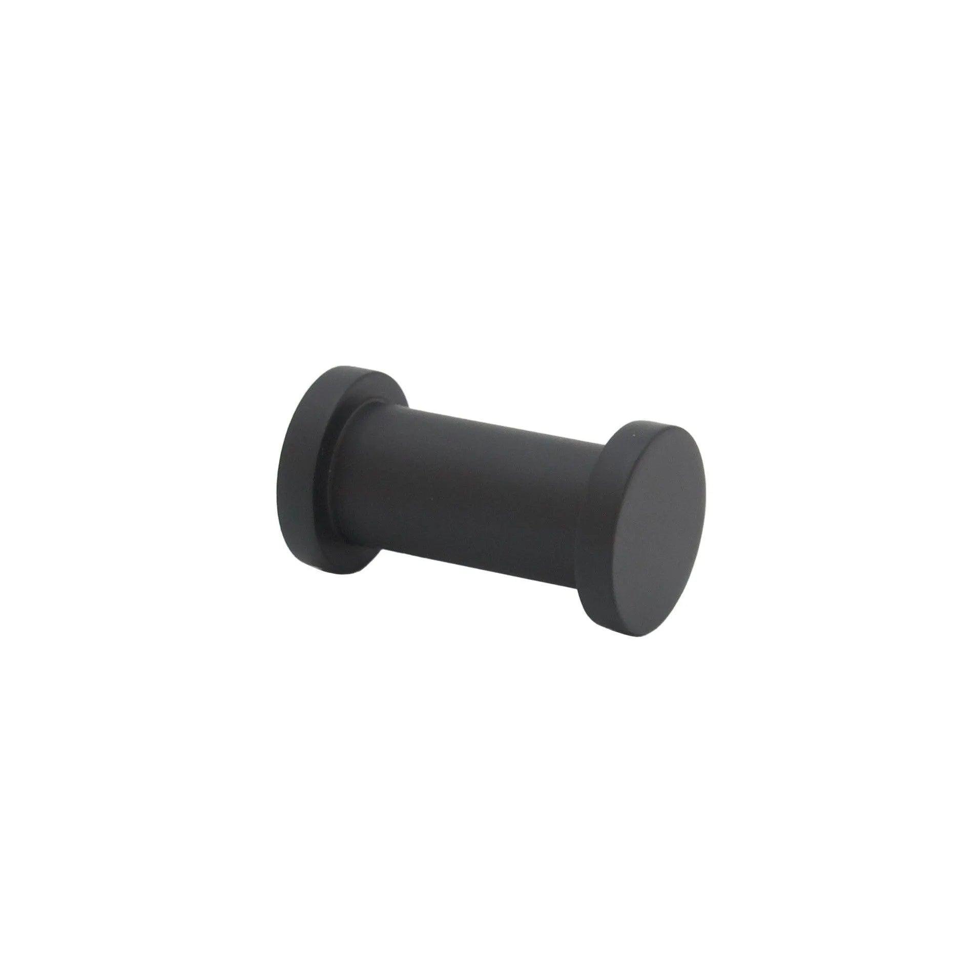 Linnea HK-180 Wall Mounted Single Robe/Towel Hook in Satin Black finish