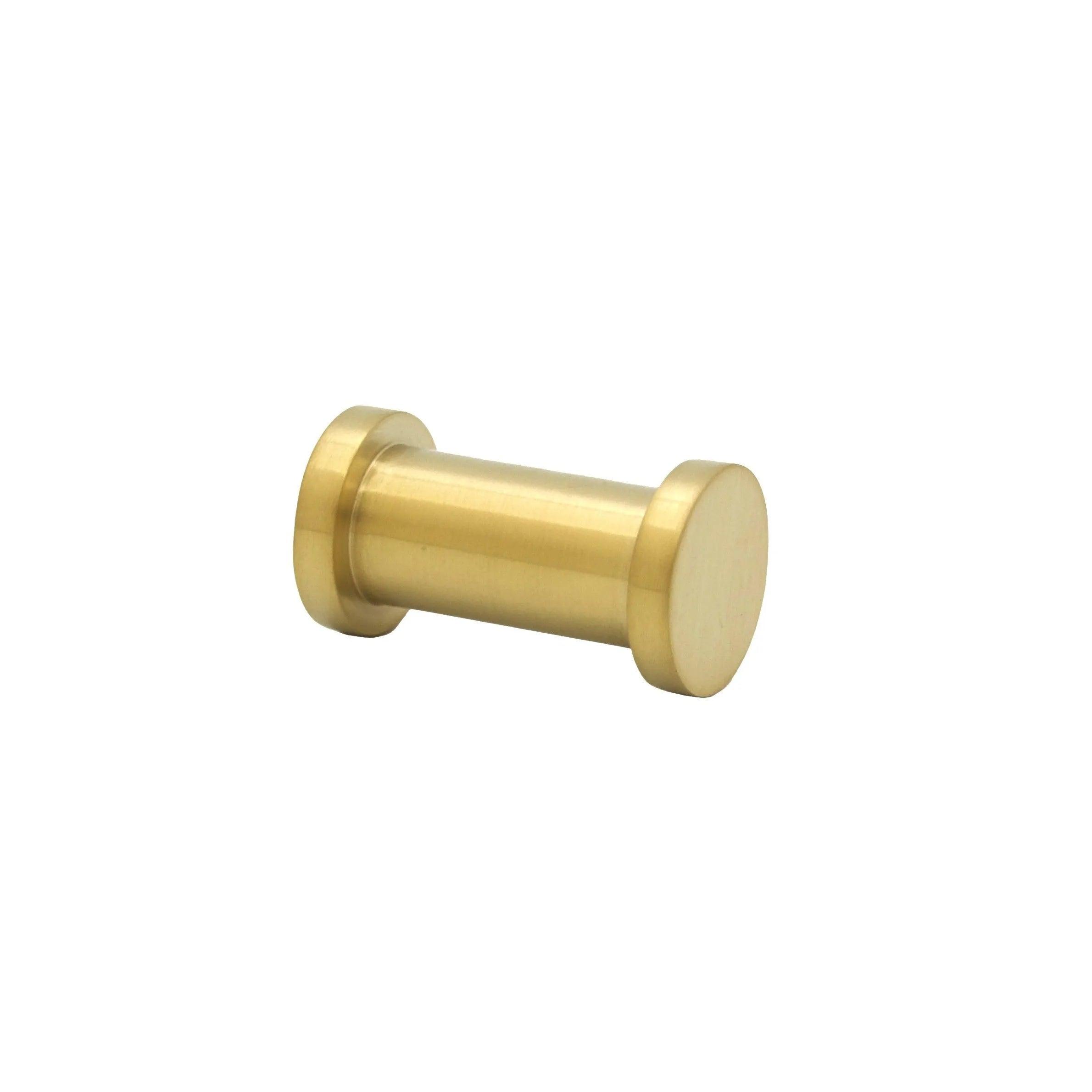 Linnea HK-180 Wall Mounted Single Robe/Towel Hook in Satin Brass finish