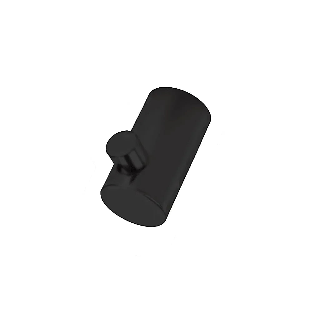 Linnea HK-188R Wall Mounted Single Robe/Towel Hook in Satin Black finish