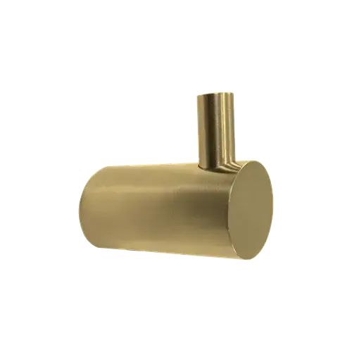 Linnea HK-188R Wall Mounted Single Robe/Towel Hook in Satin Brass finish