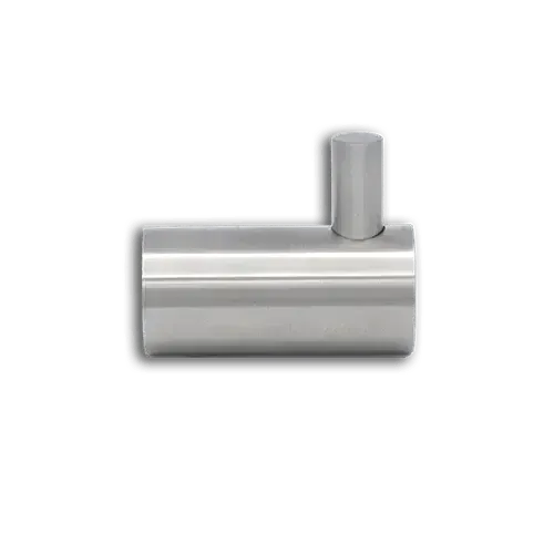 Linnea HK-188R Wall Mounted Single Robe/Towel Hook in Satin Stainless Steel finish