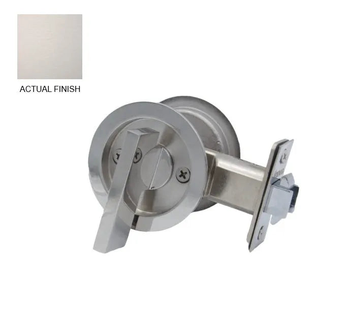 Linnea PL66R Pocket Door Hardware Set ADA Compliant in Polished Stainless Steel finish