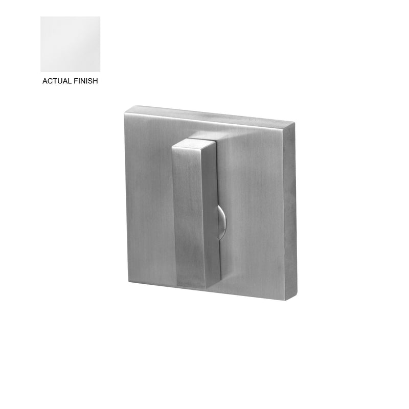 Linnea Square Modern One Sided Patio Deadbolt in Polished Stainless Steel finish