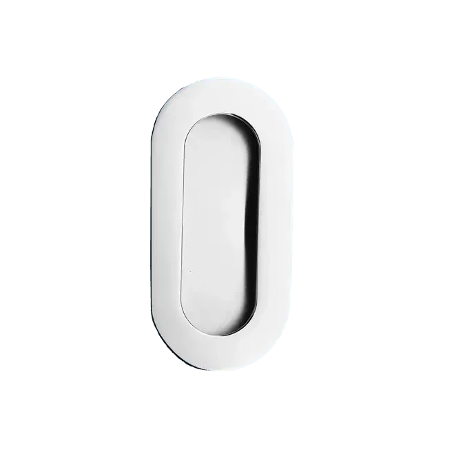 Linnea RPO-102 Recessed Cabinet Pull in Polished Stainless Steel finish