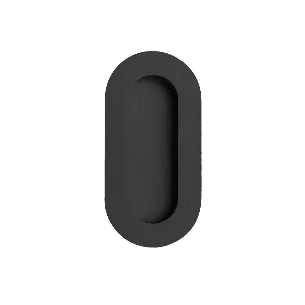 Linnea RPO-102 Recessed Cabinet Pull in Satin Black finish