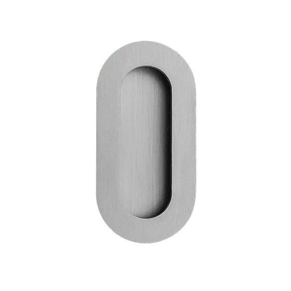 Linnea RPO-102 Recessed Cabinet Pull in Satin Stainless Steel finish