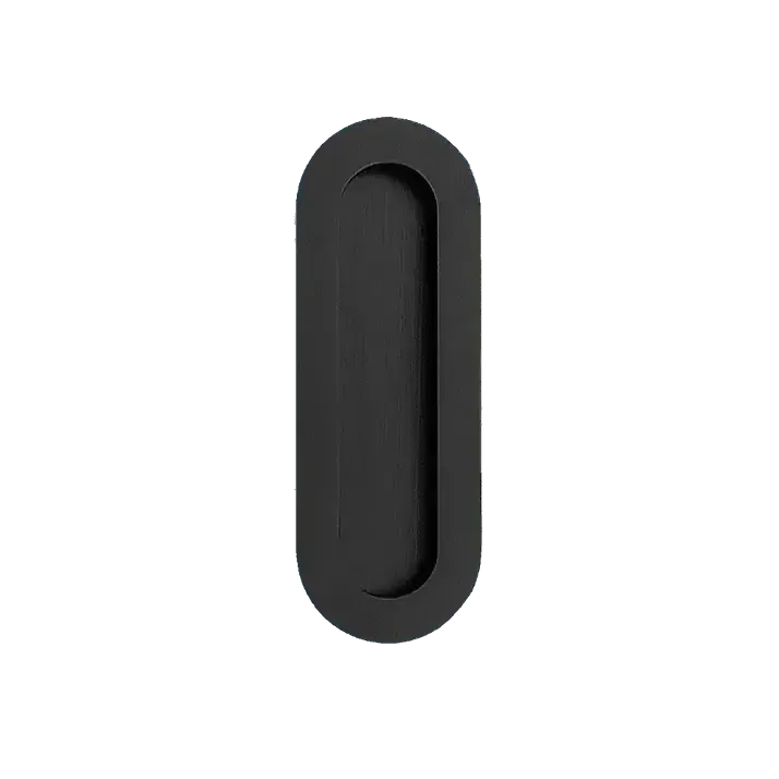 Linnea RPO-150 Recessed Cabinet Pull in Satin Black finish