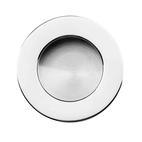 Linnea RPR-50 Recessed Cabinet Pull in Polished Stainless Steel finish
