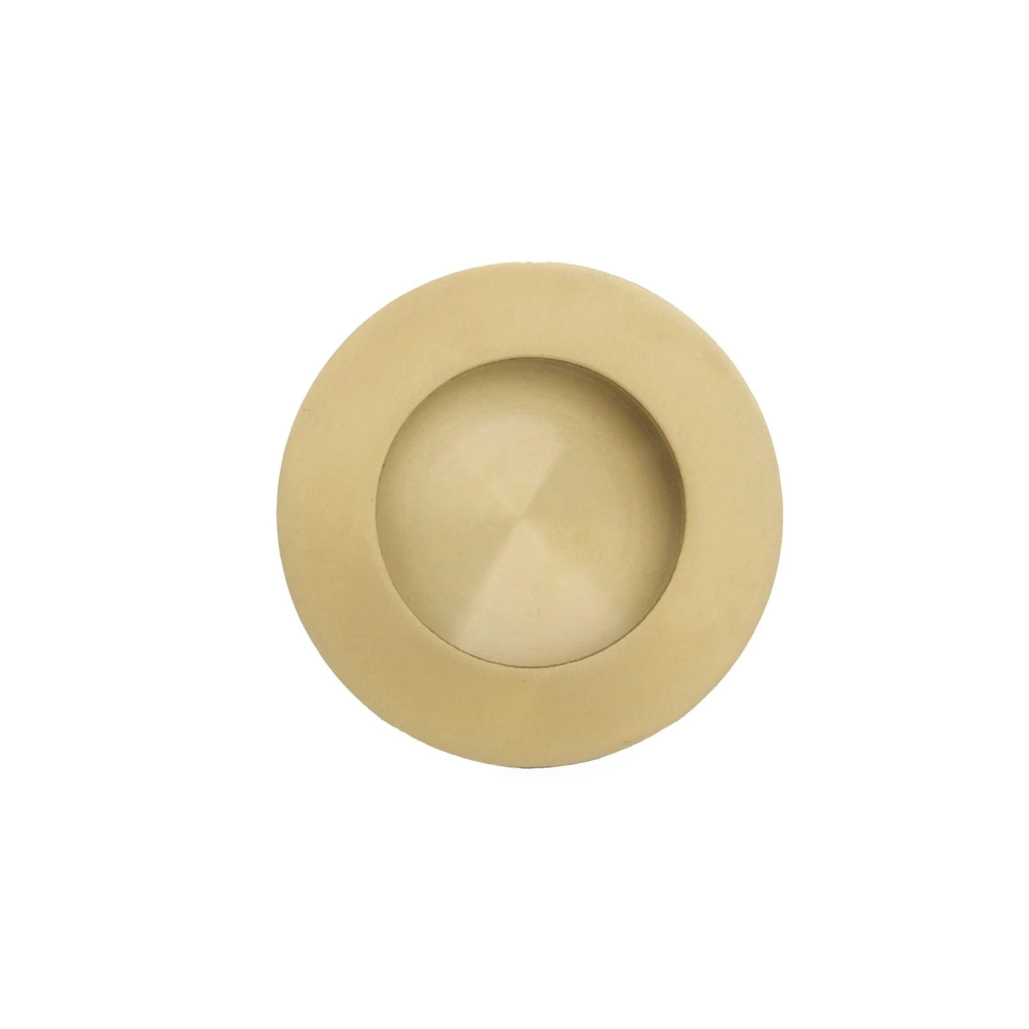 Linnea RPR-50 Recessed Cabinet Pull in Satin Brass finish