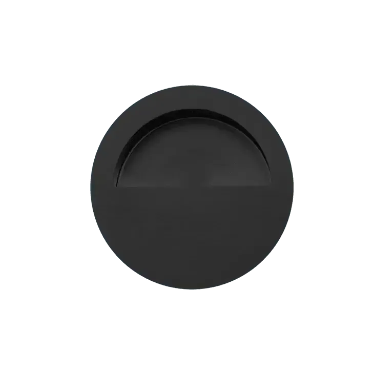 Linnea RPR-90 Recessed Cabinet Pull in Satin Black finish