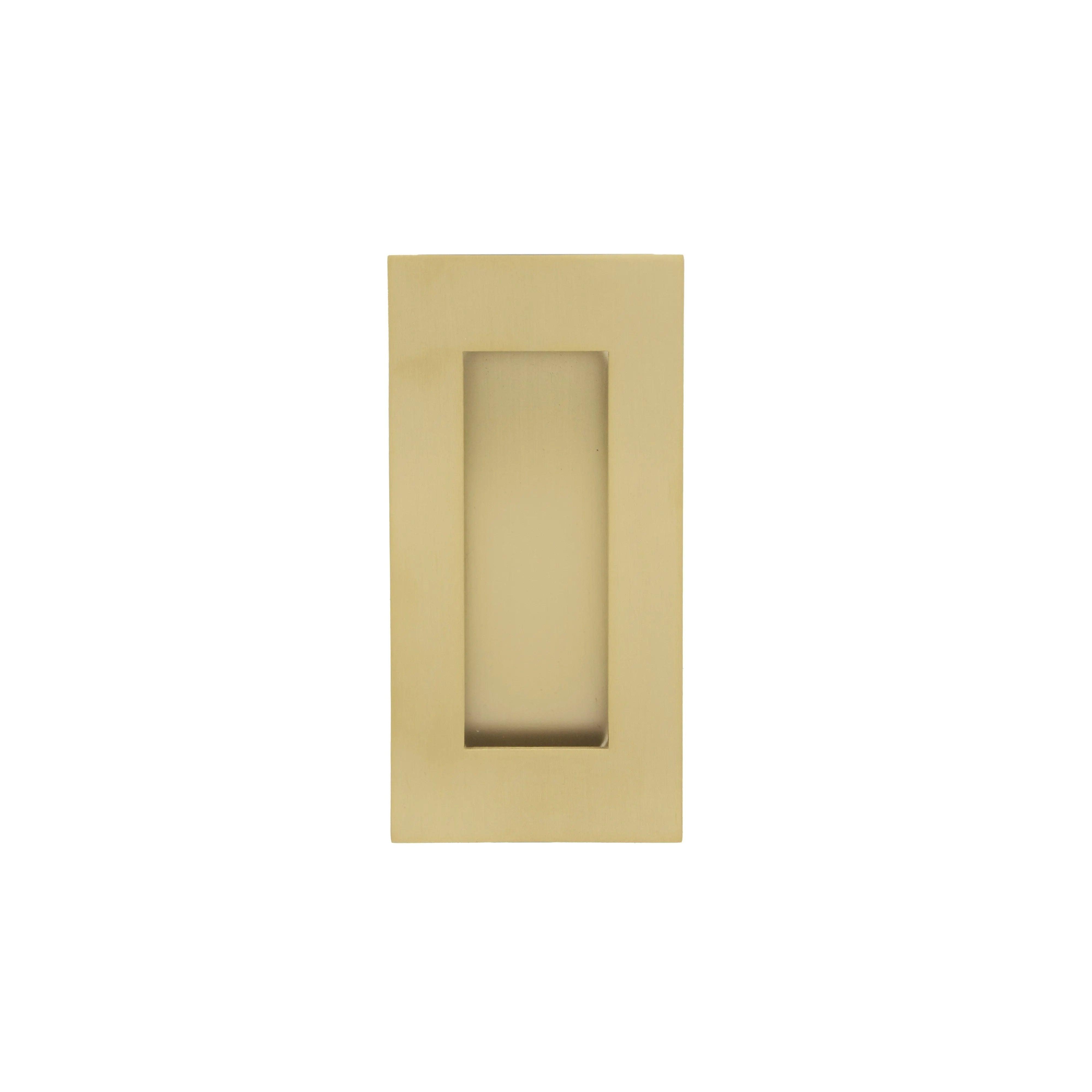 Linnea RPS-102 Recessed Cabinet Pull in Satin Brass finish