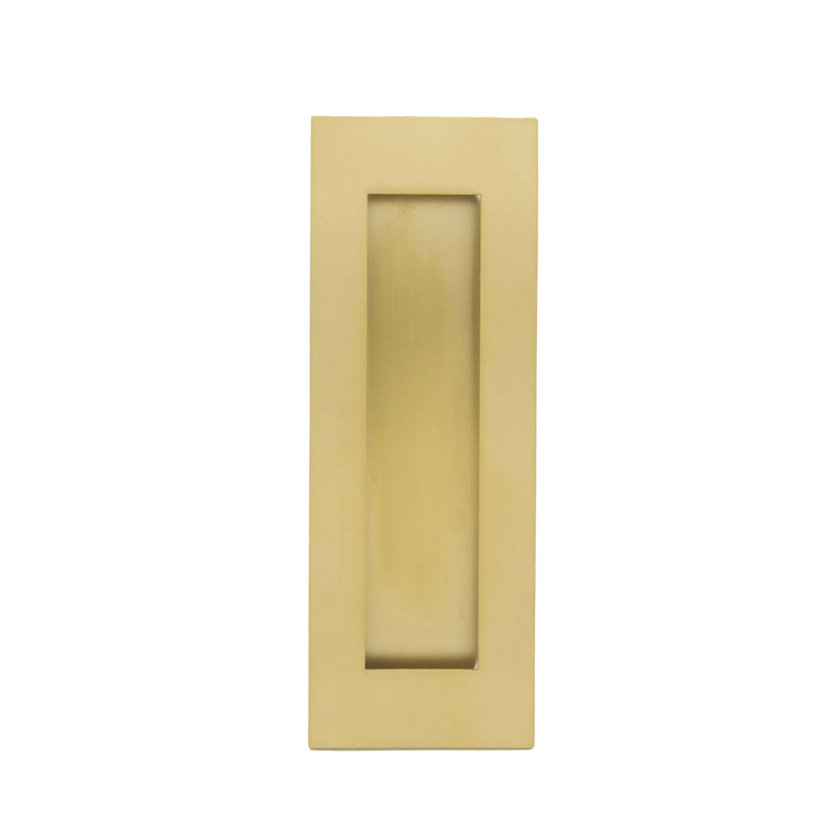 Linnea RPS-150 Recessed Cabinet Pull in Satin Brass finish