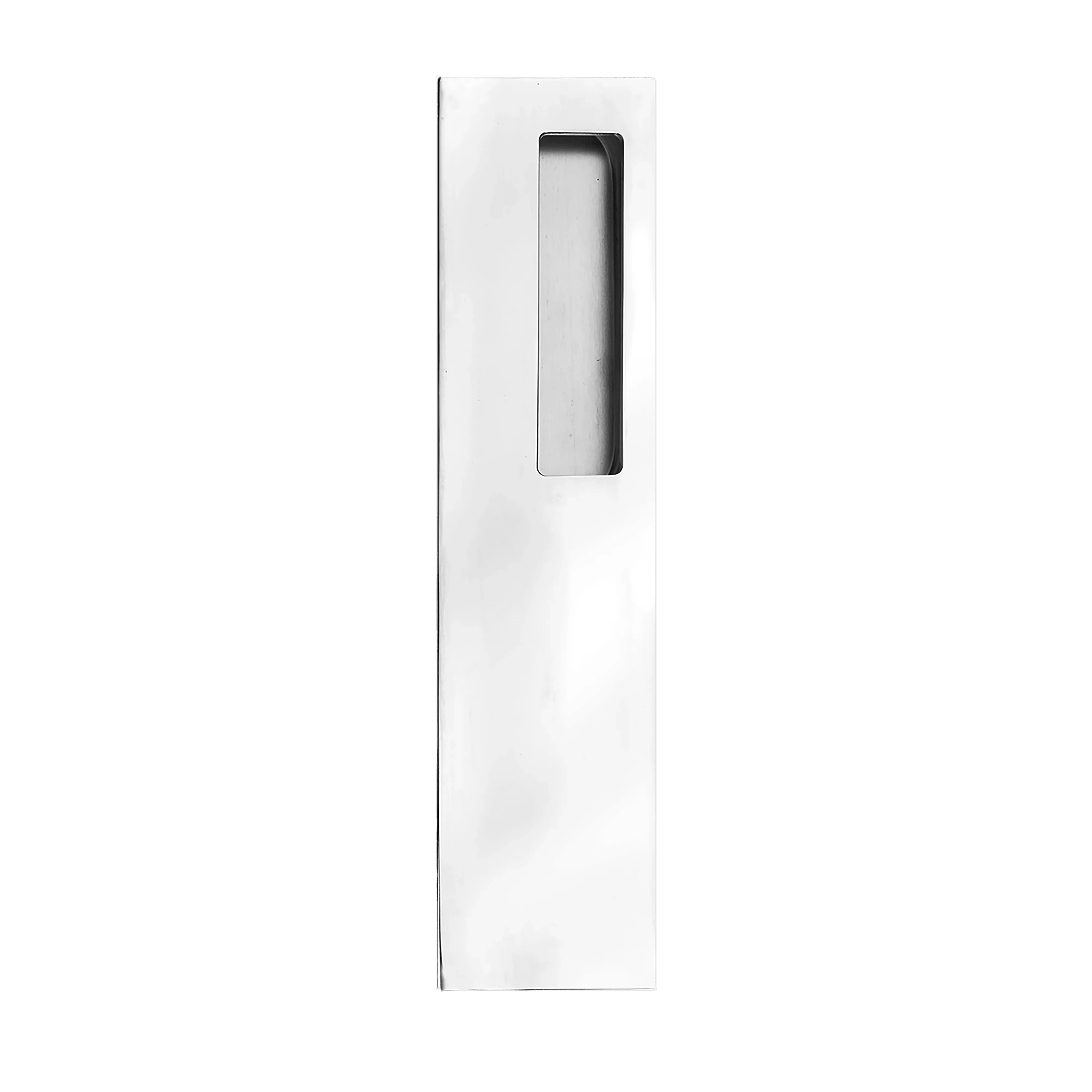 Linnea RPS-375L Recessed Cabinet Pull in Polished Stainless Steel finish