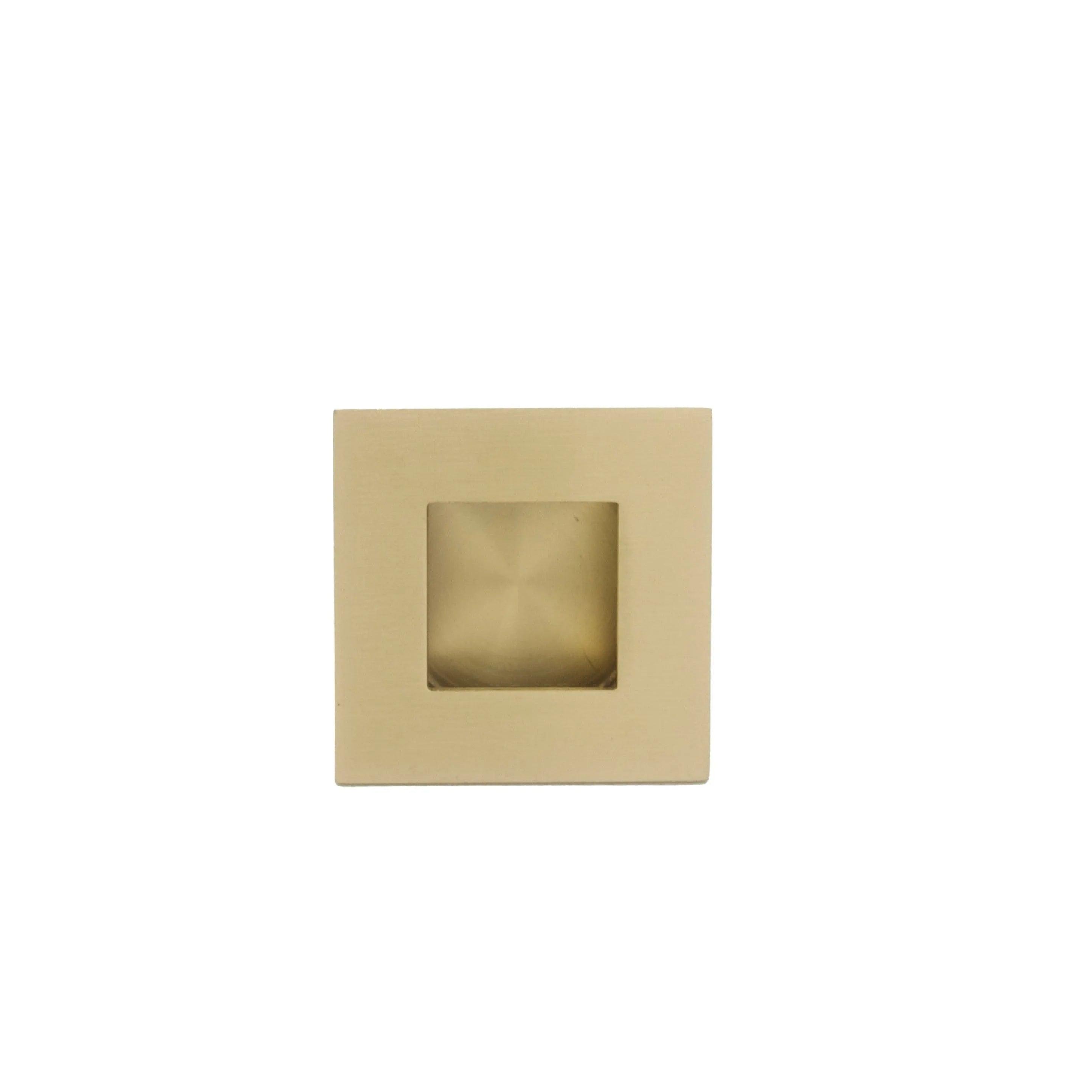 Linnea RPS-50 Recessed Cabinet Pull in Satin Brass finish