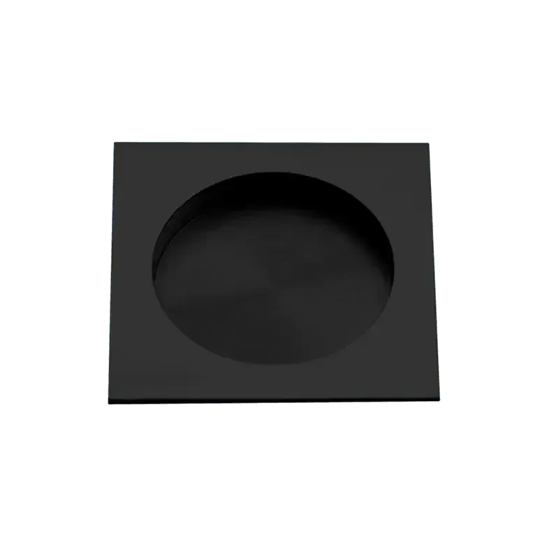 Linnea RPS-66 Recessed Cabinet Pull in Satin Black finish