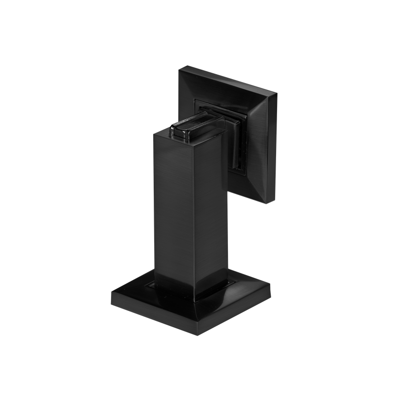 Linnea DS-60 Floor/Wall Mount Magnetic Door Stop in Satin Black finish