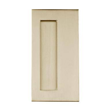 Linnea FPS-160 Recessed Pull in Satin Brass finish