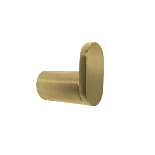 Linnea HK-156 Wall Mounted Single Robe/Towel Hook in Satin Brass finish