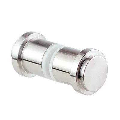 Linnea SH942 Shower Door Pull-Pair in Satin Stainless Steel finish