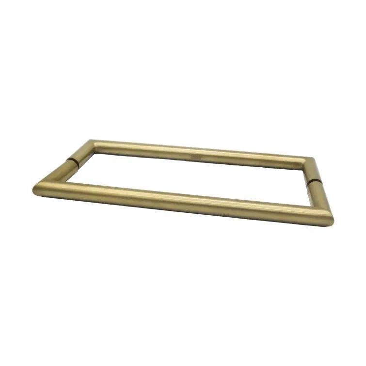 Linnea SH955 Shower Door Pull, 450mm (17.72") CTC in Satin Brass finish