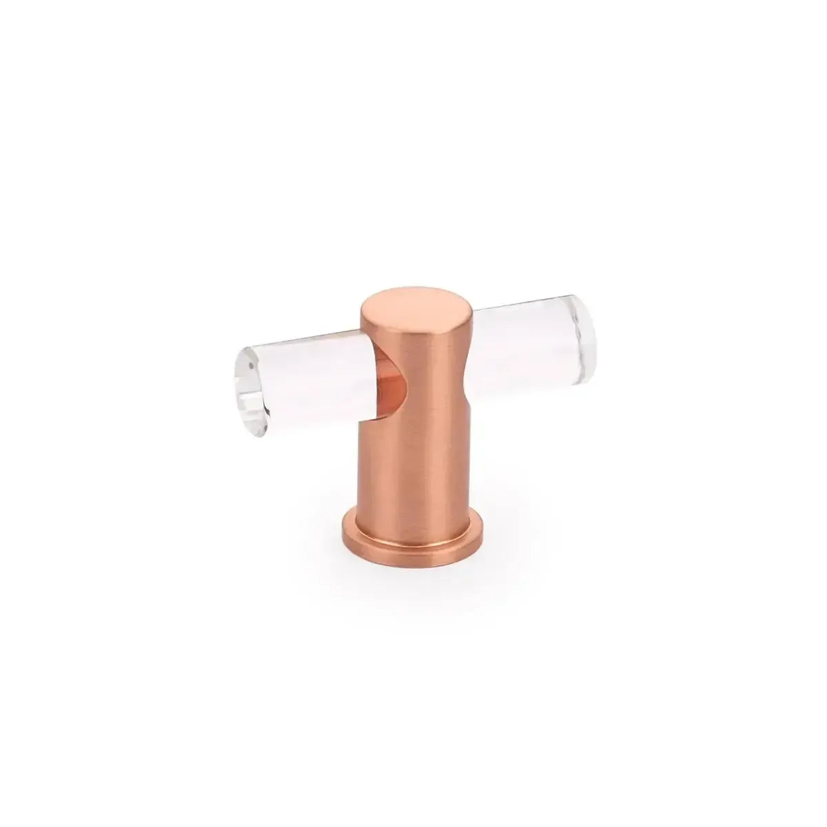 Lumiere T-Knob Brushed Rose Gold