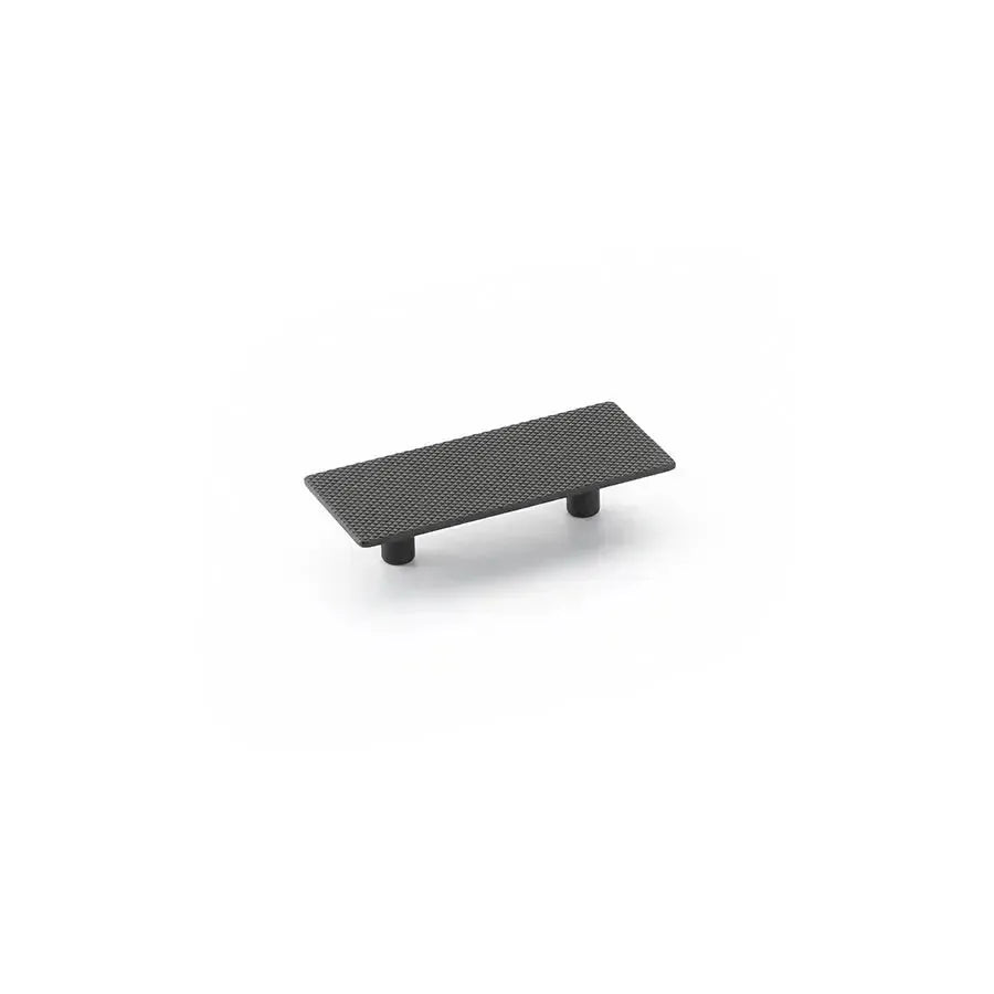 The Schaub MODO Rectangular Pull in Matte Black finish.