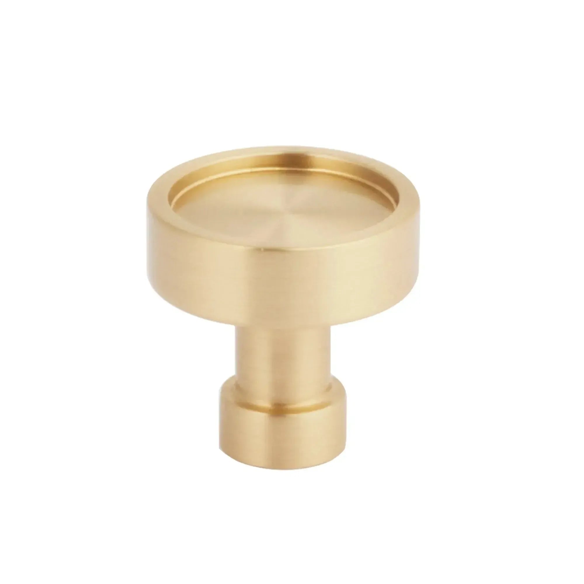 NOHO Round Cabinet Knob Satin Brass