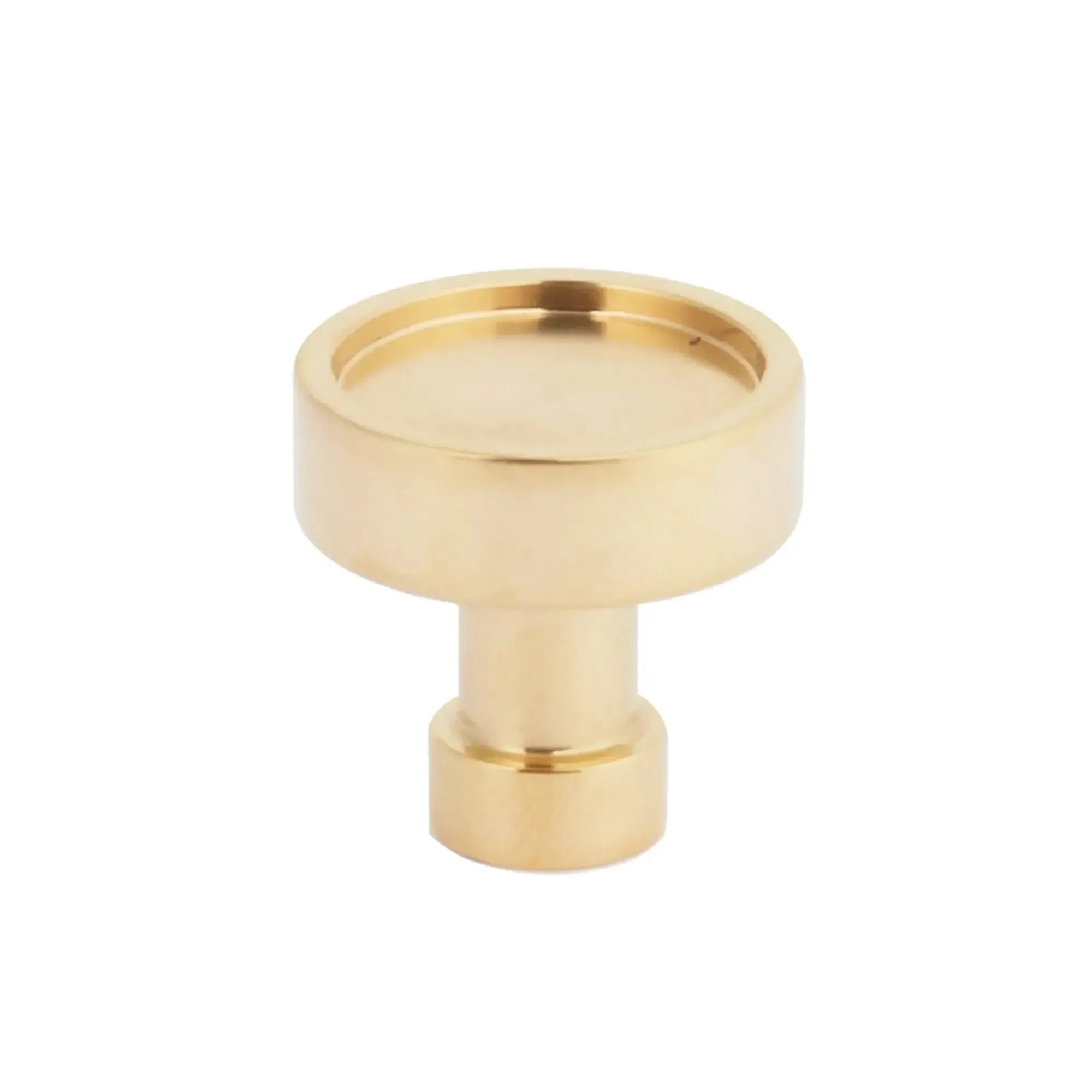 NOHO Round Cabinet Knob Unlacquered Brass