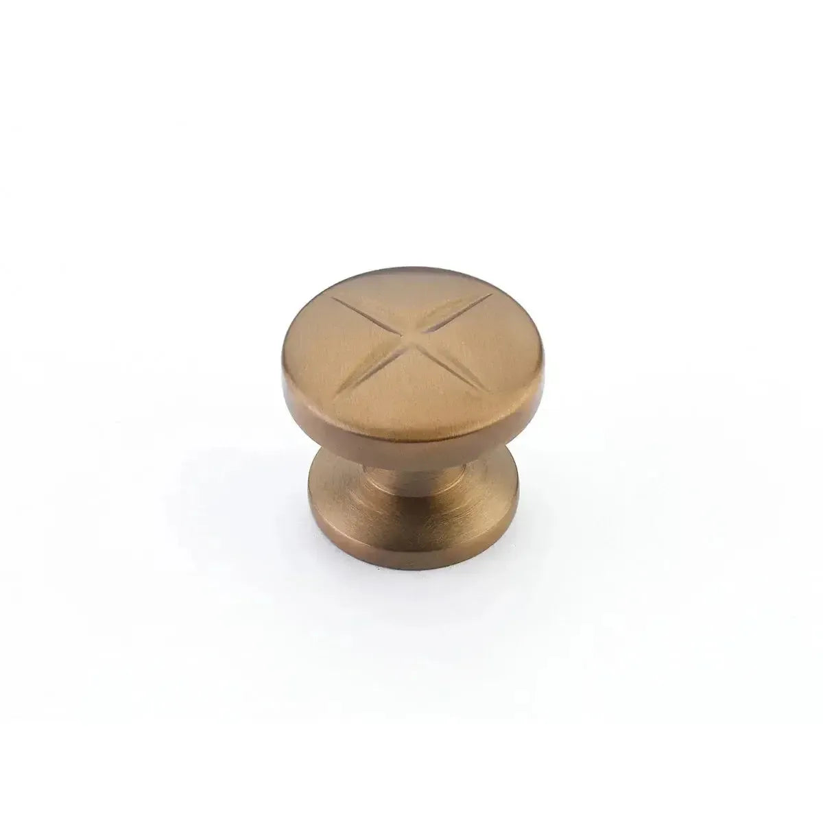 Northport Round Cabinet Knob Brushed Bronze