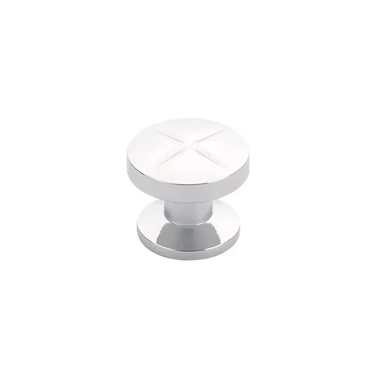 Northport Round Cabinet Knob Polished Chrome