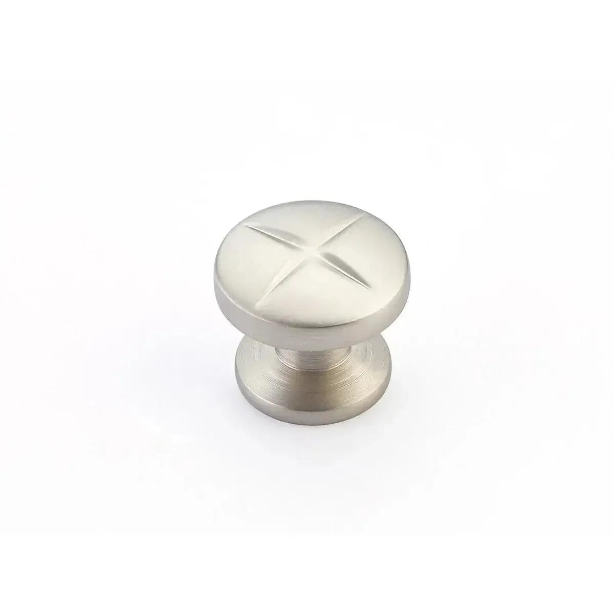 Northport Round Cabinet Knob Satin Nickel