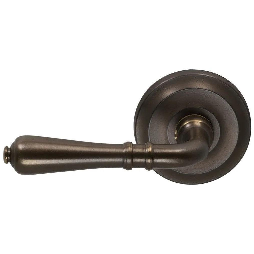 Omnia Traditions 752 Lever with Round Rosette 