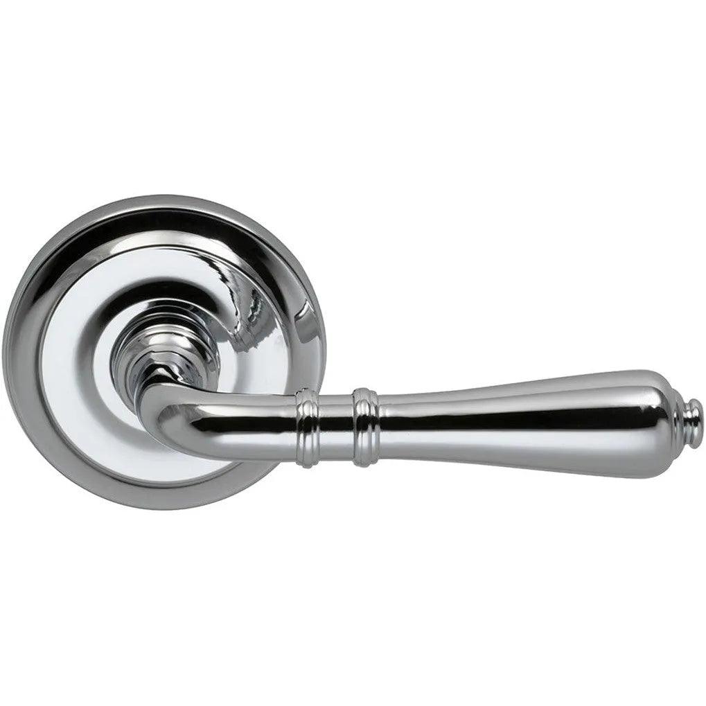 Omnia Traditions 752 Lever with Round Rosette 