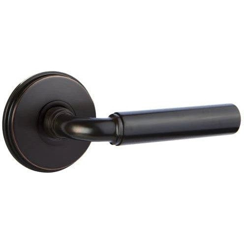 Emtek Manning Lever With Watford Rosette in Oil Rubbed Bronze finish