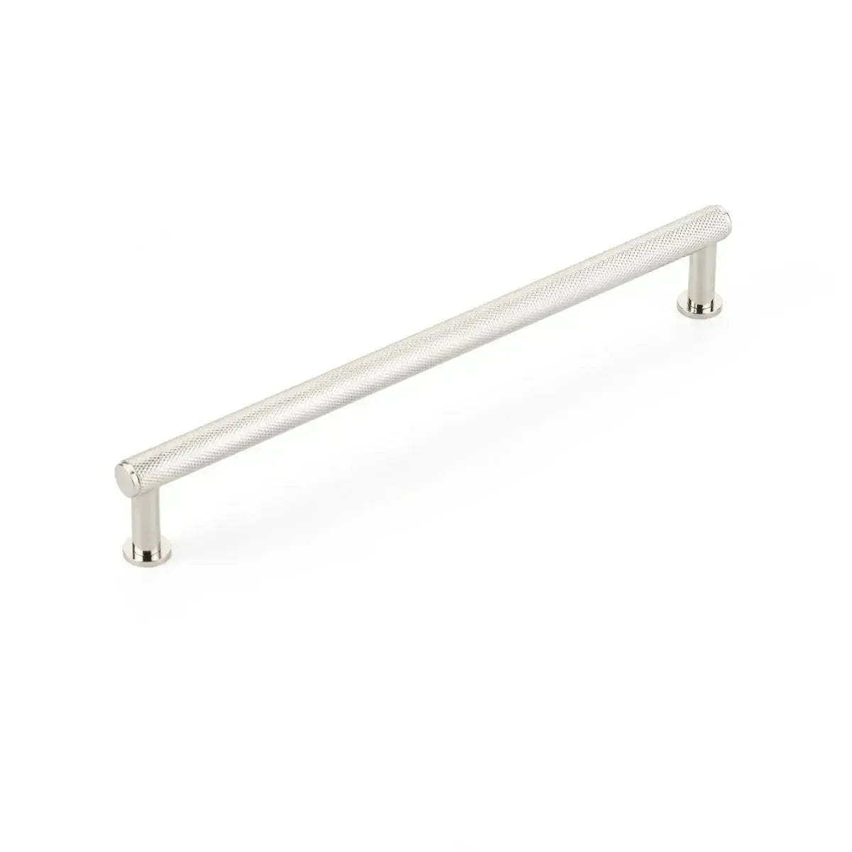 Pub House Knurled Cabinet Pull Polished Nickel