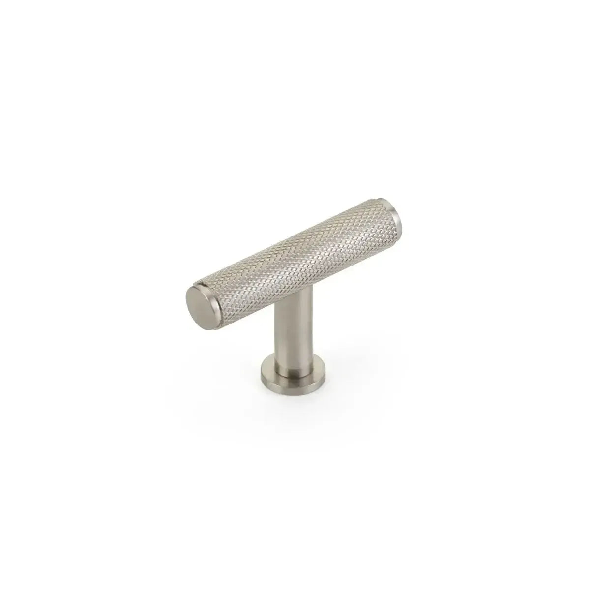 Pub House Knurled T-Knob Brushed Nickel