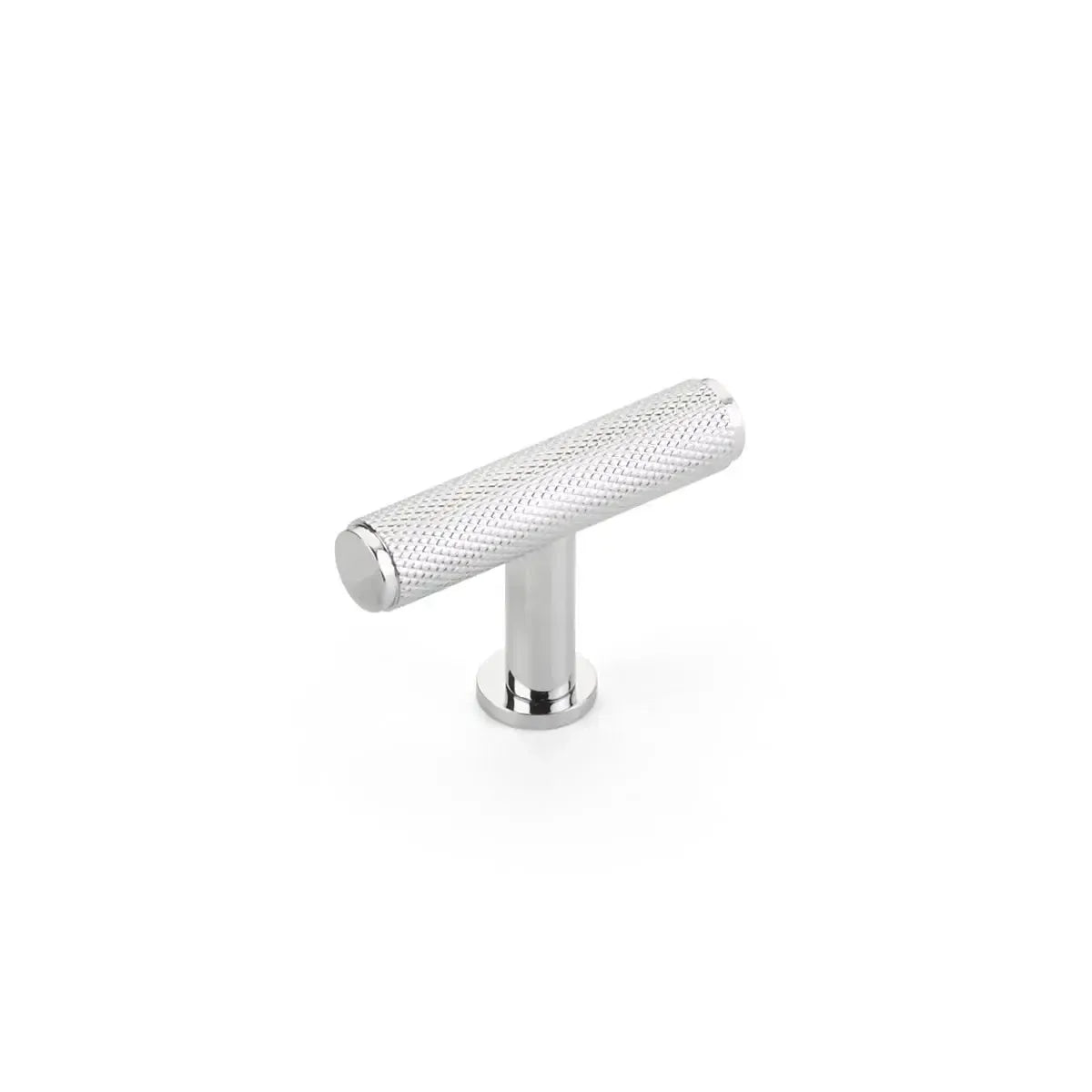 Pub House Knurled T-Knob Polished Chrome