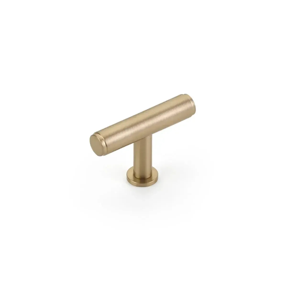 Pub House Smooth T-Knob Signature Satin Brass