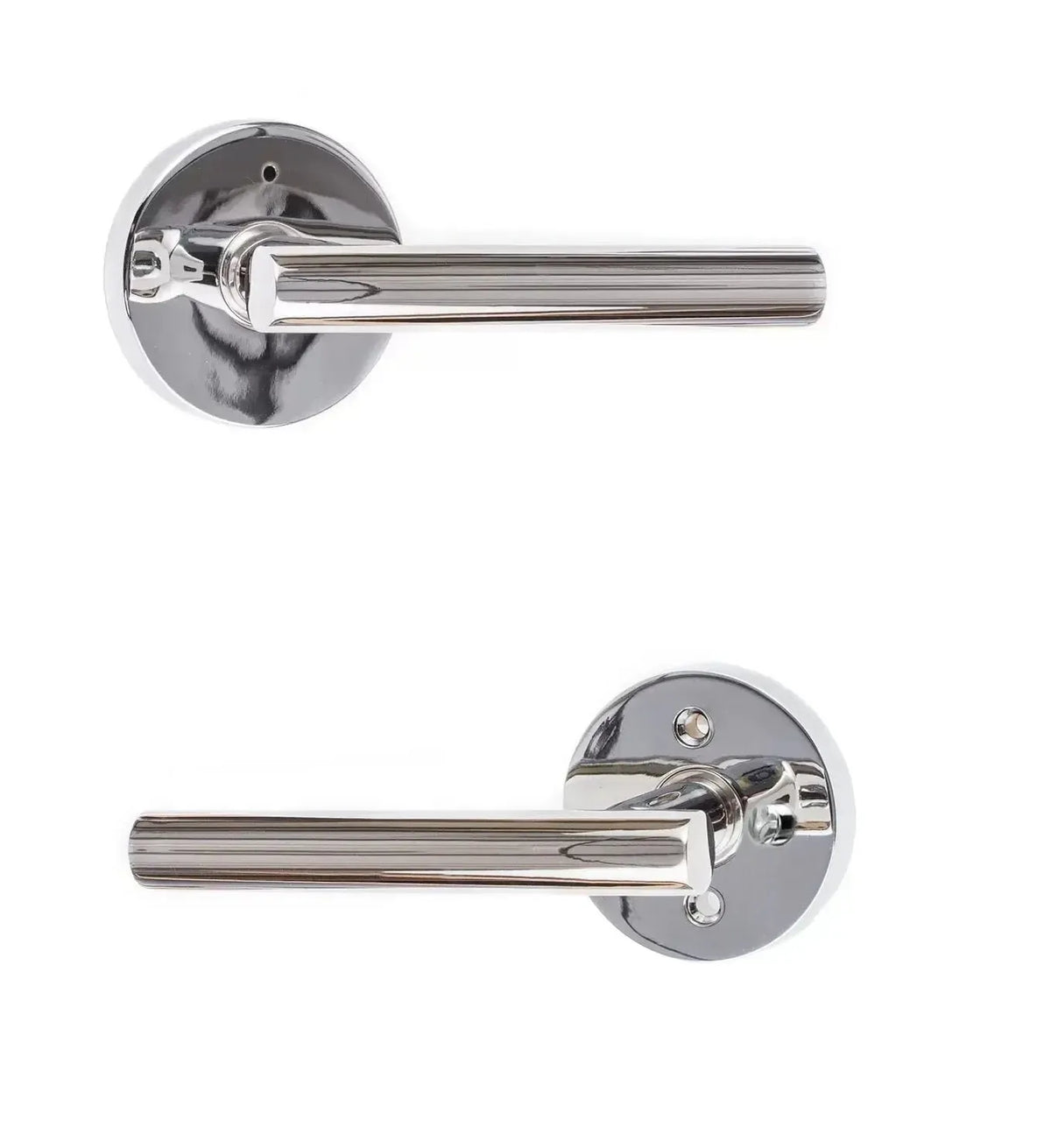 Ridgecrest Juneau 28° Lever in Polished Chrome finish