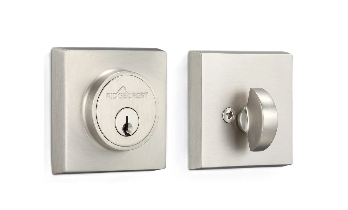 Ridgecrest Logan Deadbolt in Satin Nickel finish