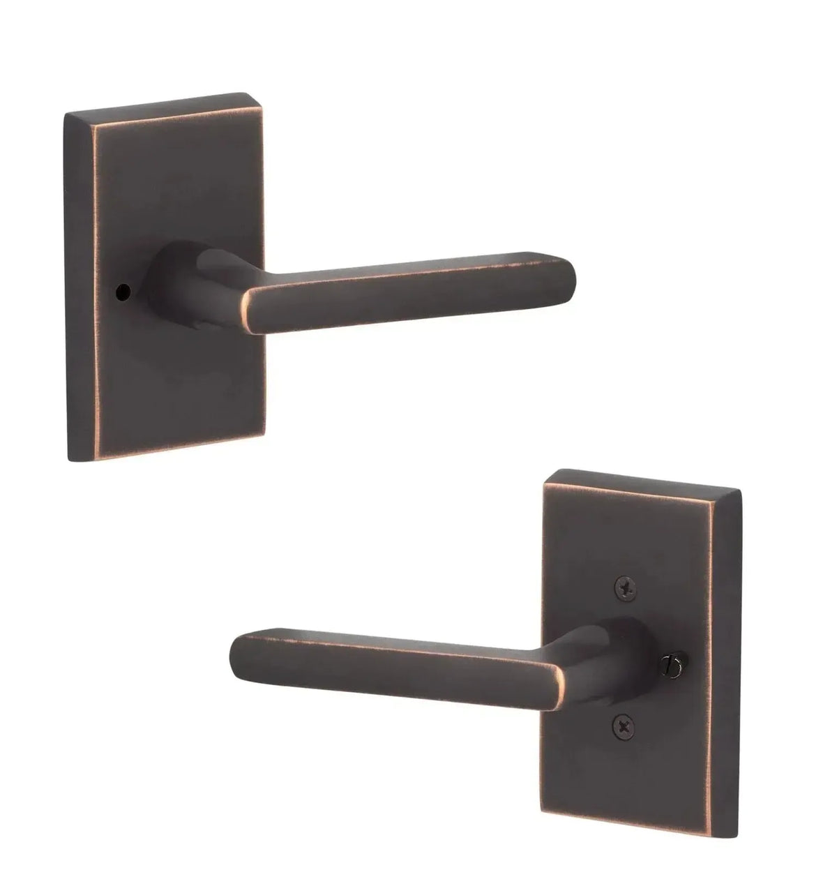 Ridgecrest Logan Lever in Vintage Bronze finish