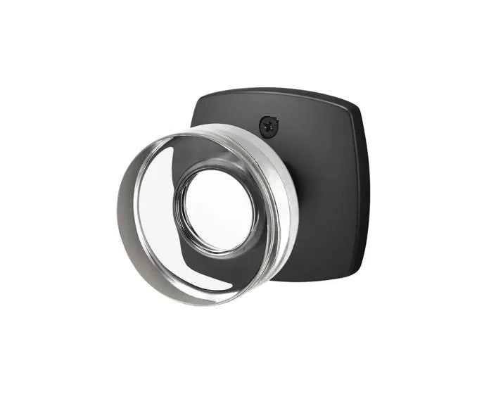 Ridgecrest Luna Knob in Flat Black finish